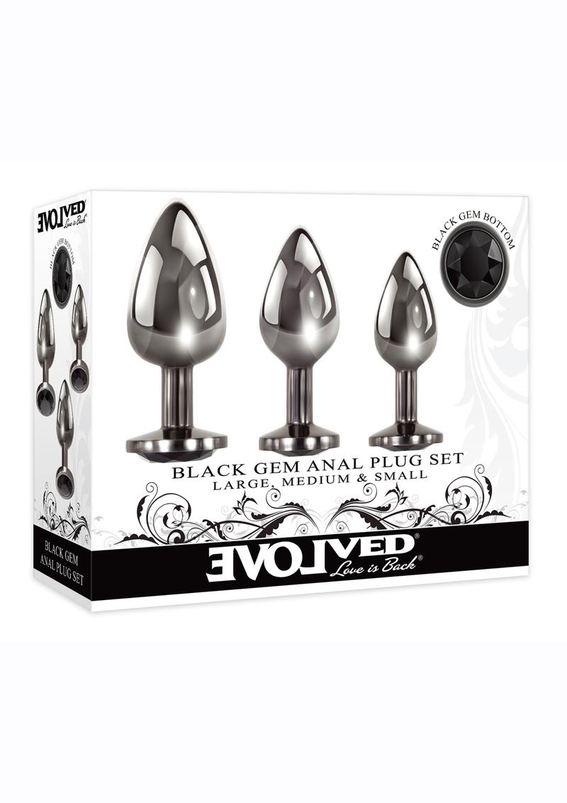 Black Gem Anal Plug 2