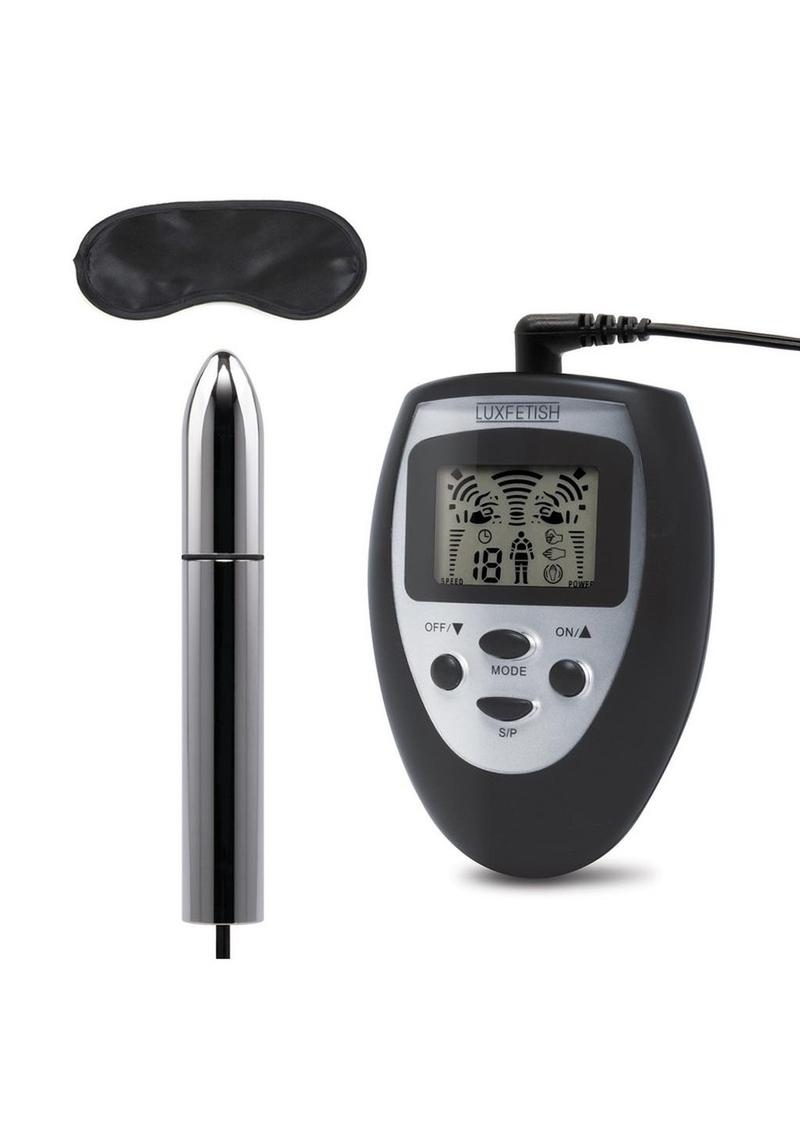 Lux Fetish Electro Sex Shock Wand with Remote Control