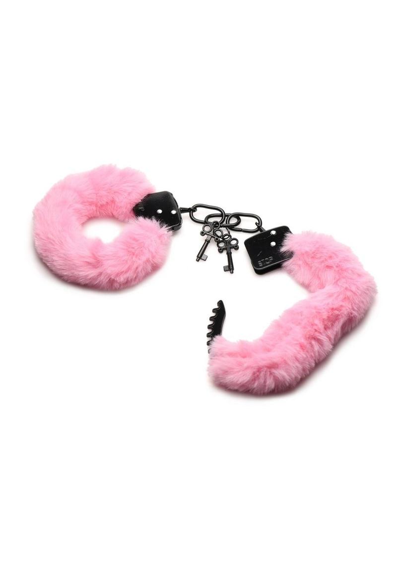 Master Series Cuffed In Fur Furry Handcuffs 2