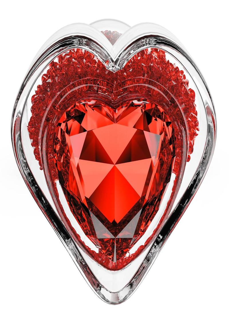 Oh My Gem Lustre Glass Anal Plug