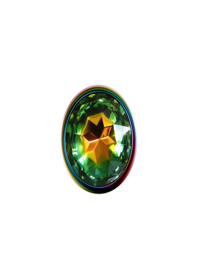 Rainbow Metal Anal Plug 2