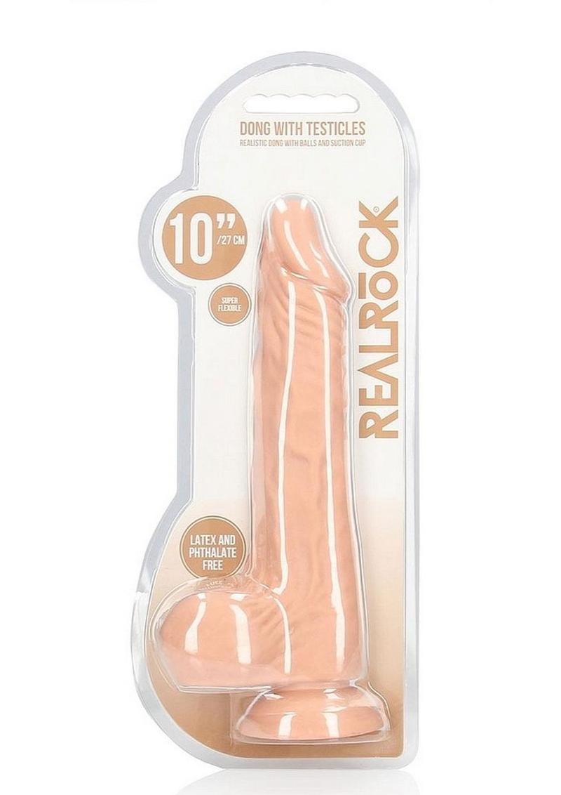 Realrock Skin Realistic Dildo With Balls 2