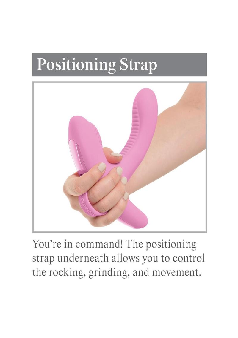 3Some Rock N Grind Silicone Rechargeable Vibrator with Remote Control