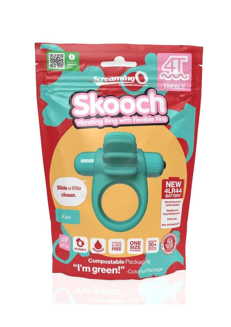 4t Skooch Vibrating Cock Ring with Clitoral Stimulator