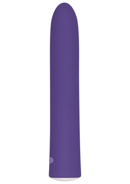 7 Function Rechargeable Slim Vibrator - Purple