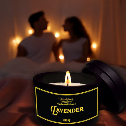 Lavender Aphrodisiac Candle - Soothe the Senses and Stir the Soul.