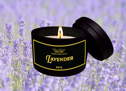 Lavender Aphrodisiac Candle - Soothe the Senses and Stir the Soul.