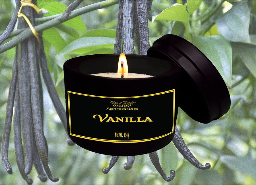 Vanilla Aphrodisiac Candle: Sweet. Soft. Unexpectedly Seductive.