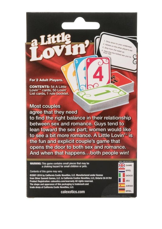 A Little Lovin Couples Card Game