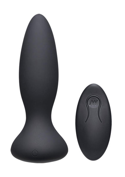 A-Play Adventurous Anal Plug with Remote Control - Black