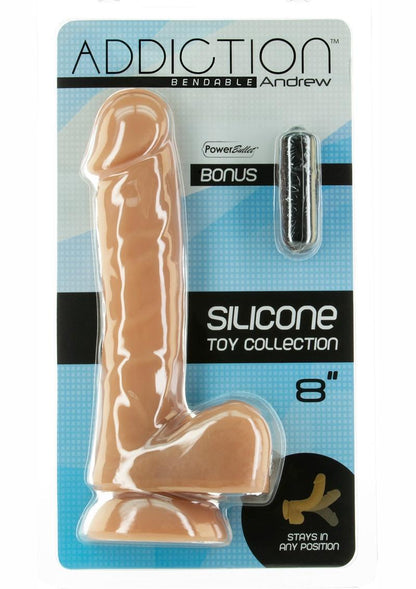 Addiction Andrew Silicone Bendable Dong