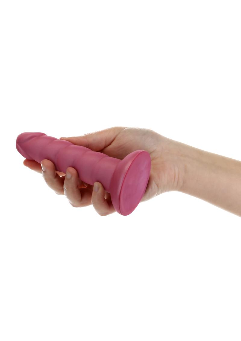 Addiction Fantasy Unicorn Silicone Dildo - Pink - 5.5in