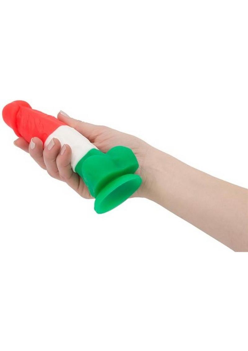 Addiction Toy Collection Leonardo Silicone Dildo with Balls