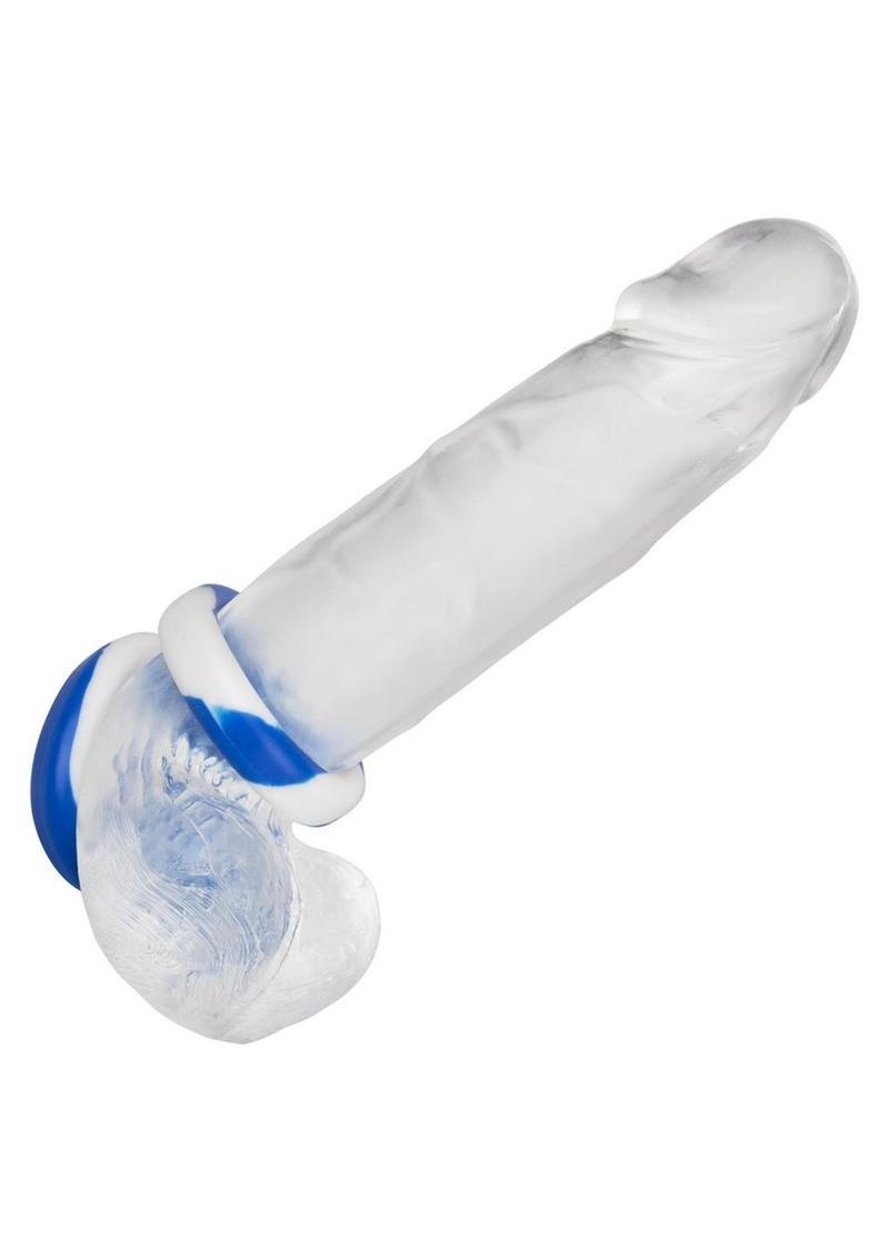 Admiral Silicone Cock Ring - Multicolor - 2 Piece Set