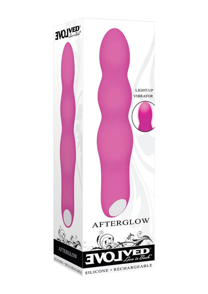 Afterglow Silicone Rechargeable Light-Up Vibrator