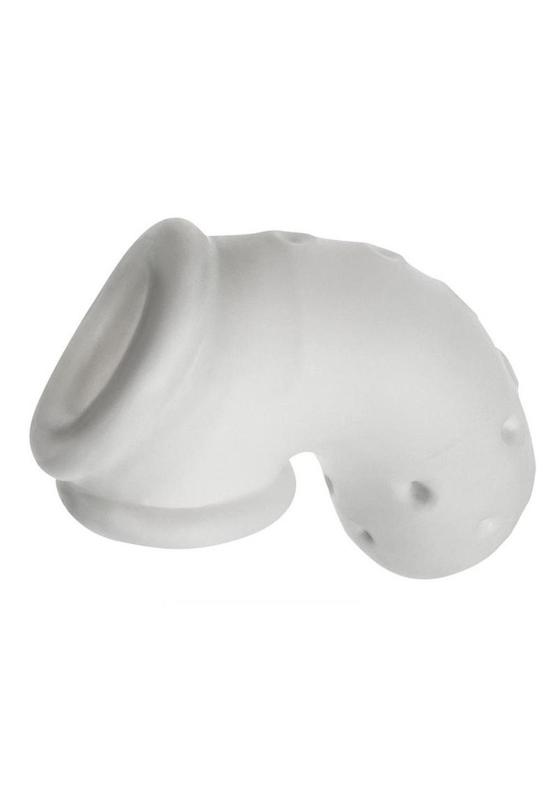 Airlock Air-Lite Vented Silicone Chastity - White/White Ice