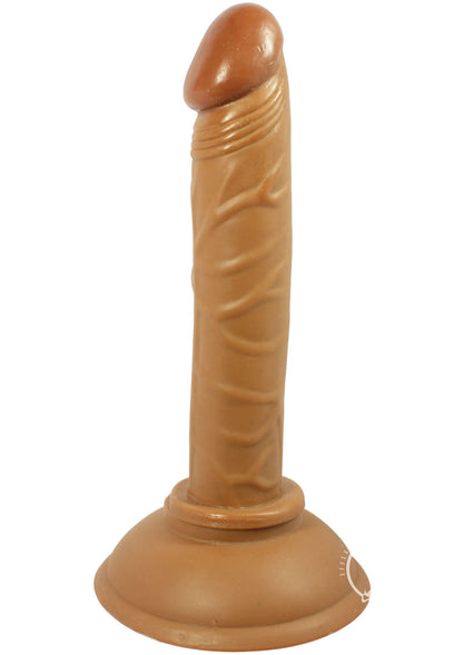 All American Mini Whoppers Straight Dildo - Caramel - 4in