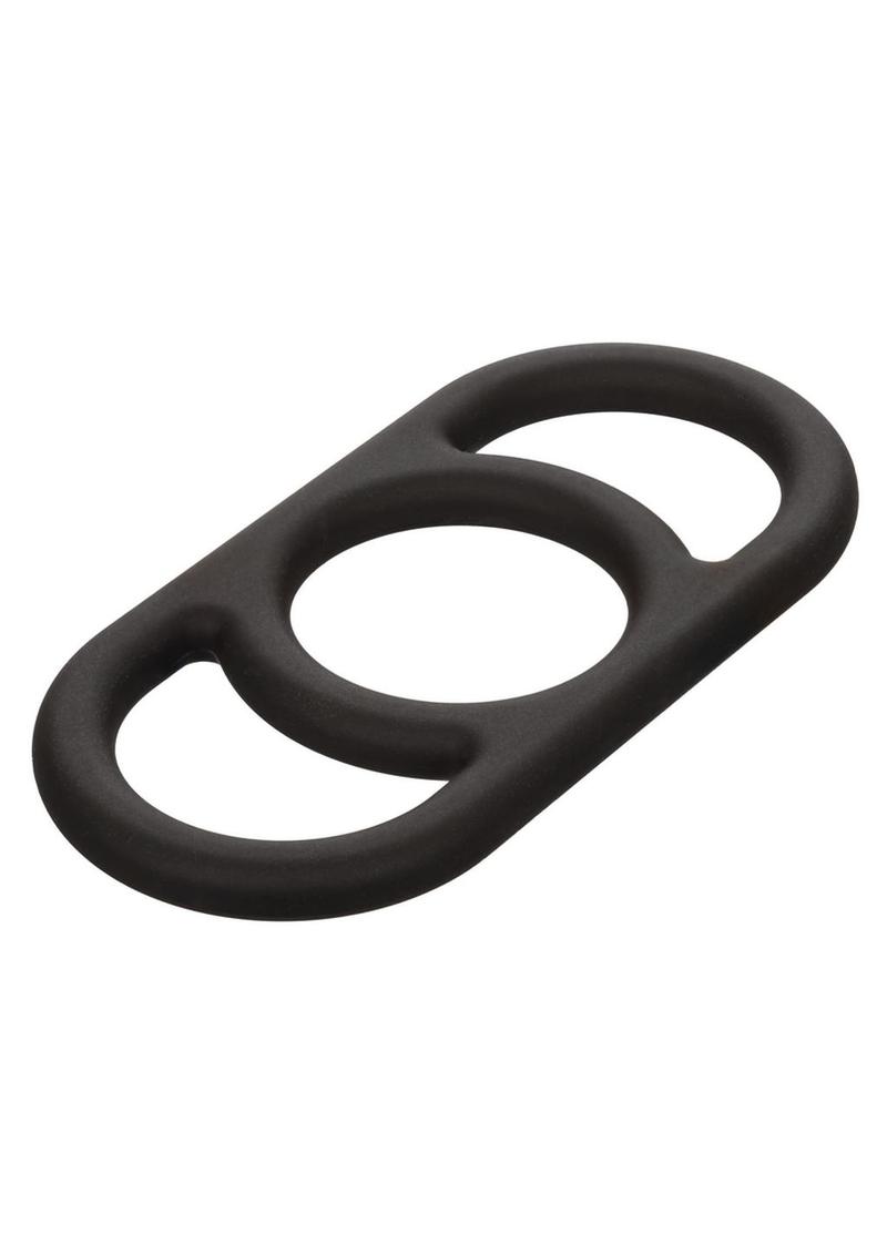 Alpha Liquid Silicone Commander Ring - Black