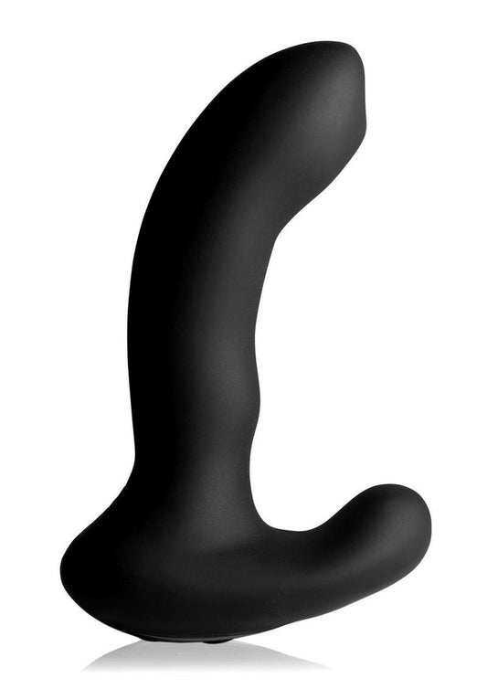 Alpha-Pro P-Massage Prostate Stimulator with Stroking Bead - Black