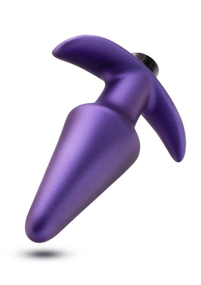 Anal Adventures Matrix Interstellar Plug Rechargeable Silicone Anal Plug - Astro - Purple/Violet