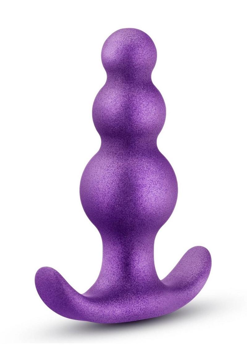 Anal Adventures Matrix Supernova Plug Silicone Anal Plug - Galatic - Purple