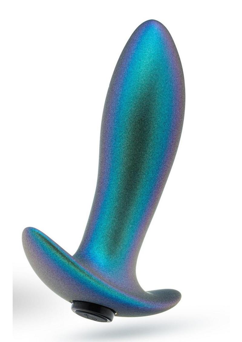 Anal Adventures Matrix Voyager Plug Silicone Rechargeable Anal Plug - Neptune - Teal