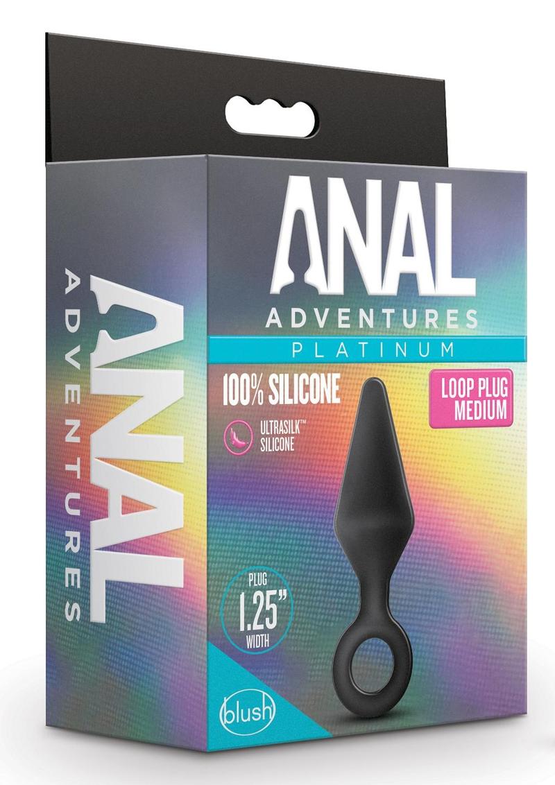 Anal Adventures Platinum Loop Plug