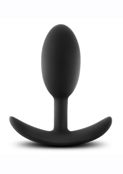 Anal Adventures Platinum Silicone Vibra Slim Butt Plug