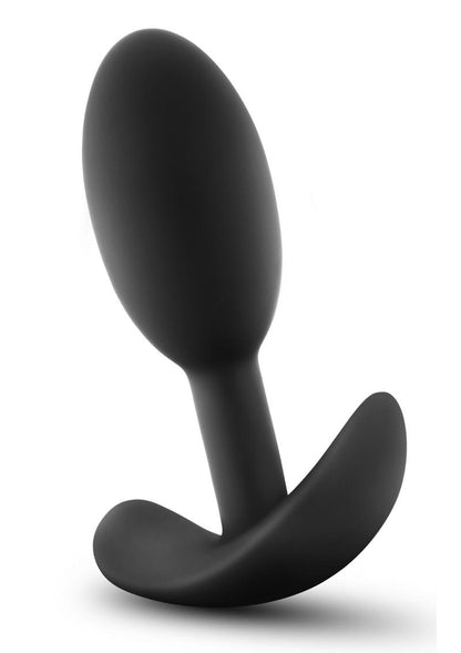 Anal Adventures Platinum Silicone Vibrating Slim Anal Plug