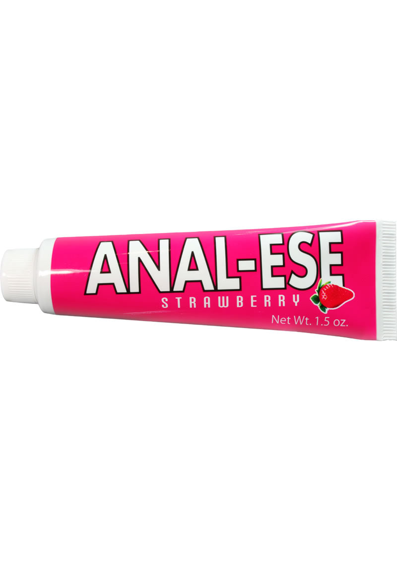 Anal-Ese Desensitizing Anal Lubricant 1.5oz - Strawberry Flavor