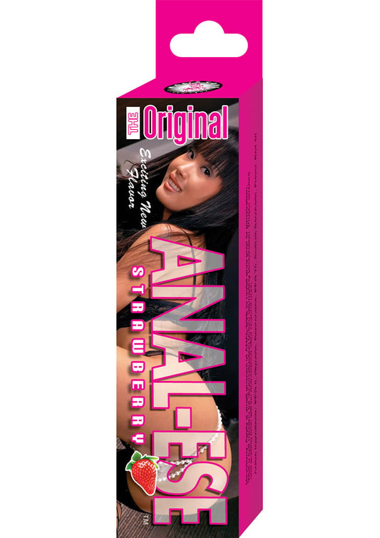 Anal-Ese Desensitizing Anal Lubricant .5oz - Strawberry Flavor