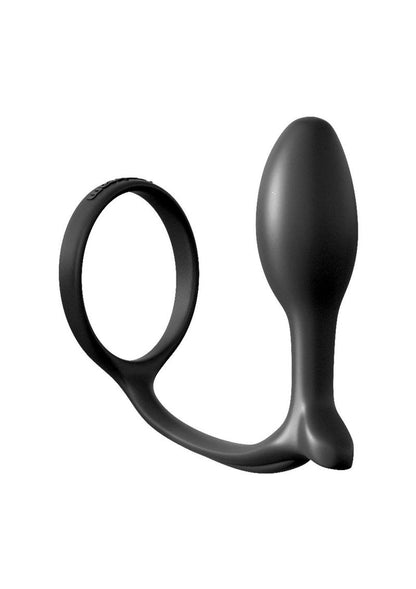 Anal Fantasy Collection Ass-Gasm Cock Ring Beginners Silicone Plug Slim