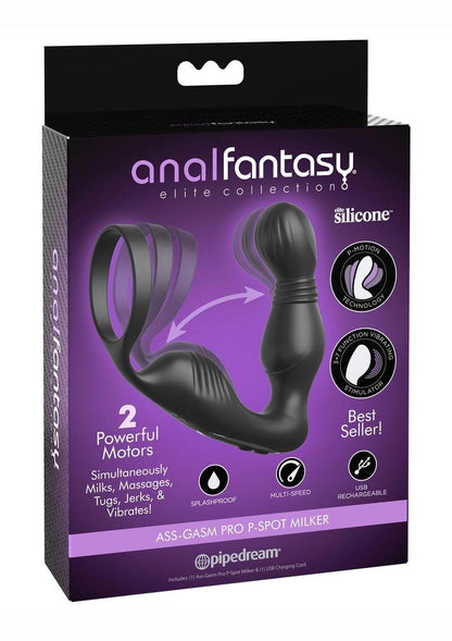 Anal Fantasy Elite Ass-Gasm Pro Rechargeable Silicone P-Spot Milker