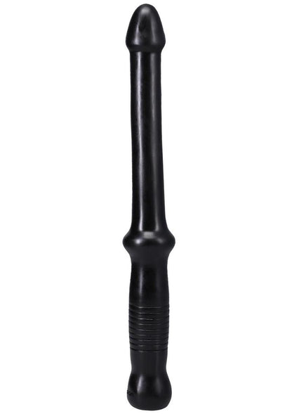 Anal Push Probe with Easy-Grip Handle - Black