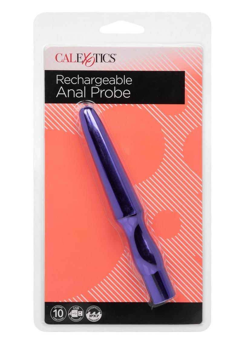 Anal Toys Rechargeable Silicone Anal Probe