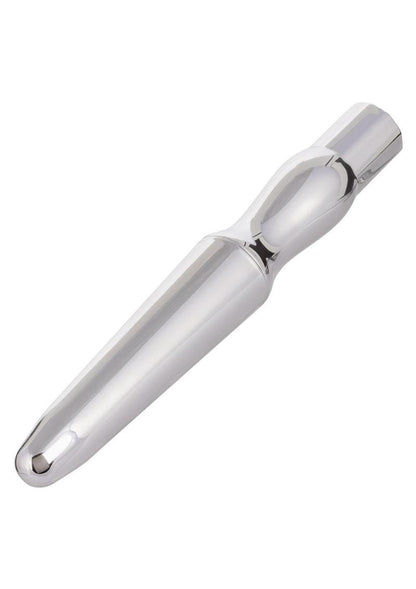 Anal Toys Rechargeable Silicone Anal Probe - Silver