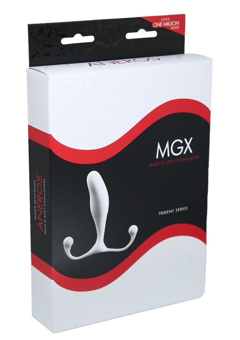 Aneros MGX Male G-Spot Stimulator Trident Series - White