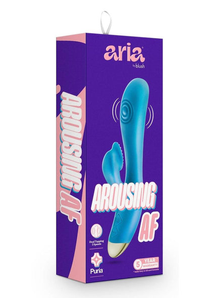 Aria Arousing AF Rechargeable Silicone Rabbit Vibrator