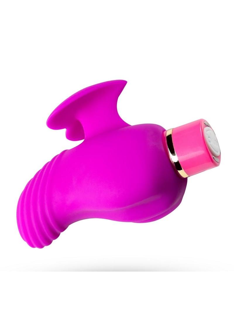 Aria Erotic AF Rechargeable Silicone Vibrator - Plum/Purple