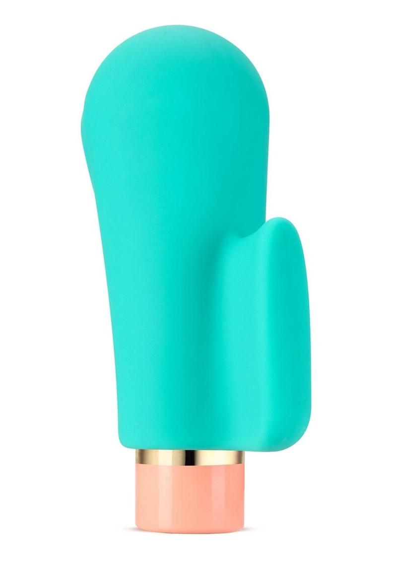 Aria Sensual AF Rechargeable Silicone Vibrator - Teal