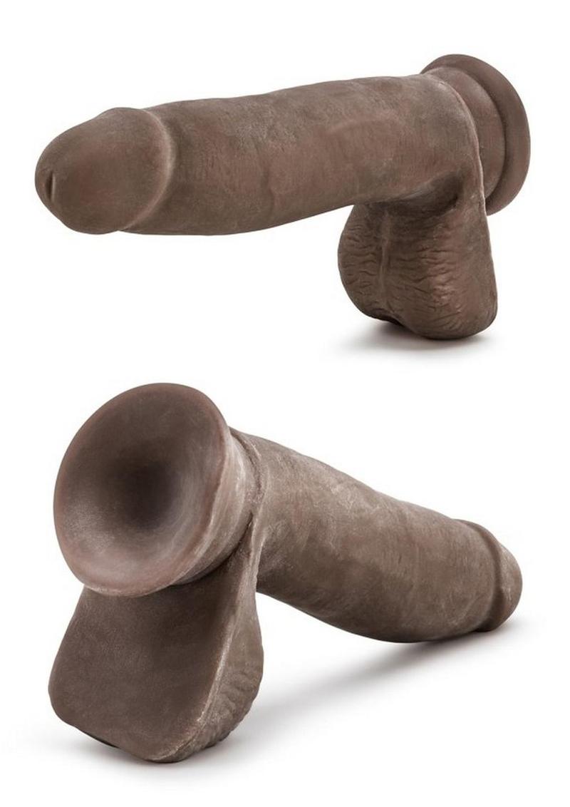 Au Naturel Sensa Feel Dildo - Chocolate - 7in