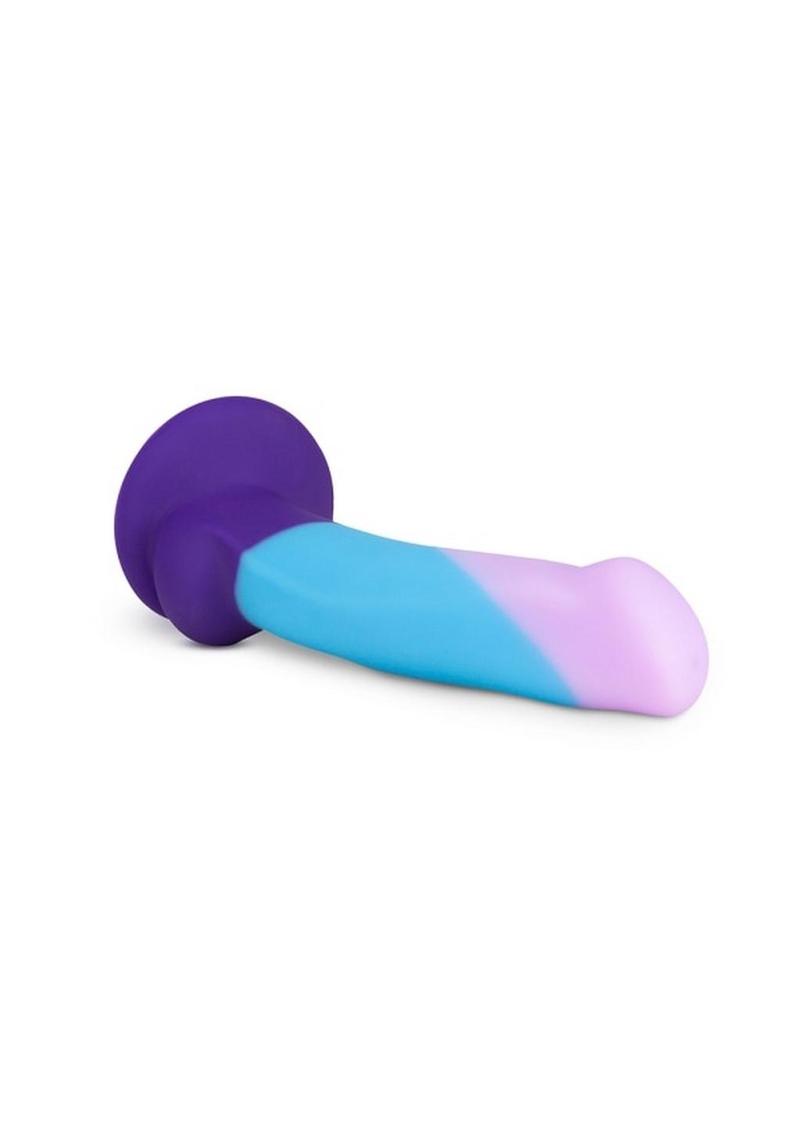 Avant D16 Purple Haze Silicone Dildo - Multicolor - 6.5in