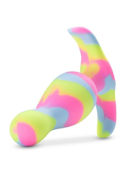 Avant Kaleido Lime Silicone Anal Plug - Multicolor