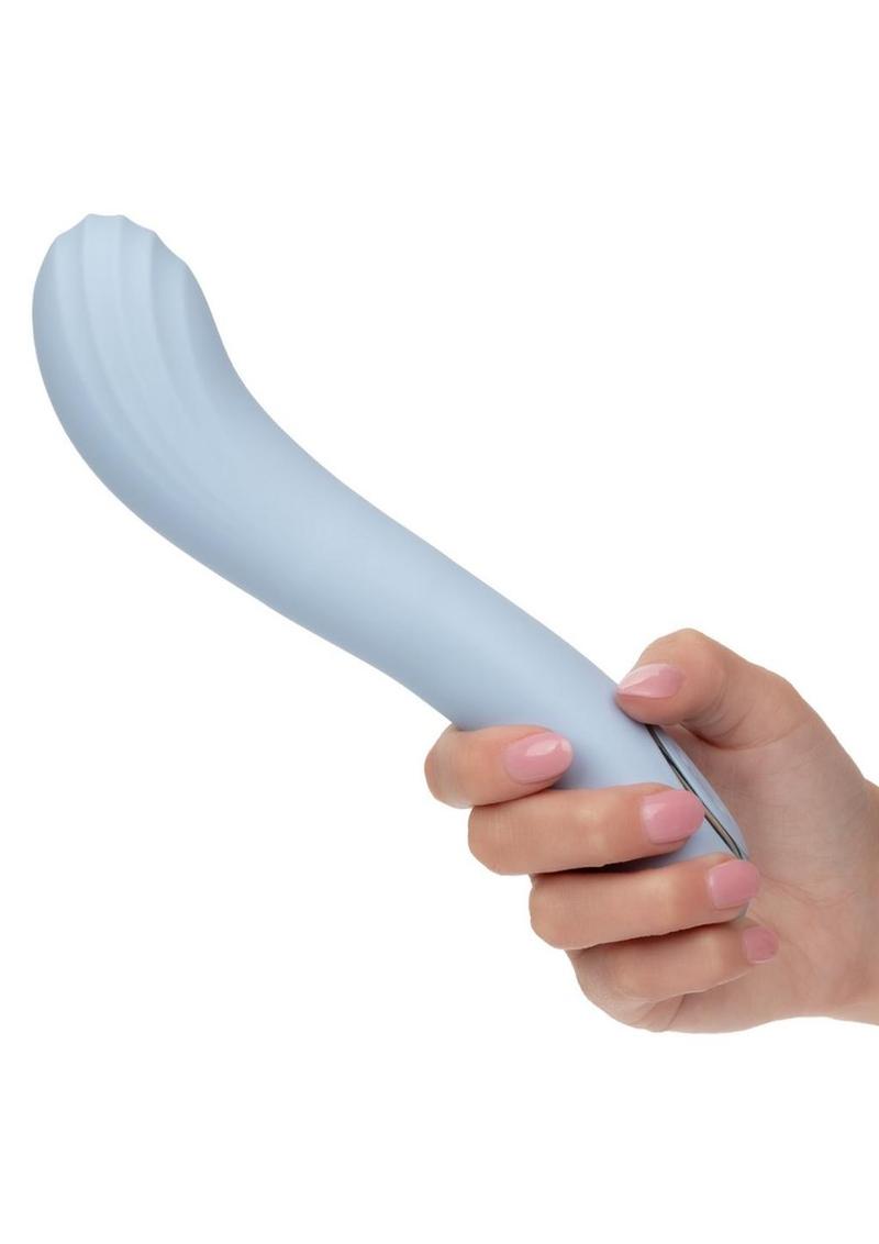 Azure Collection Contoured G Rechargeable Silicone Vibrator