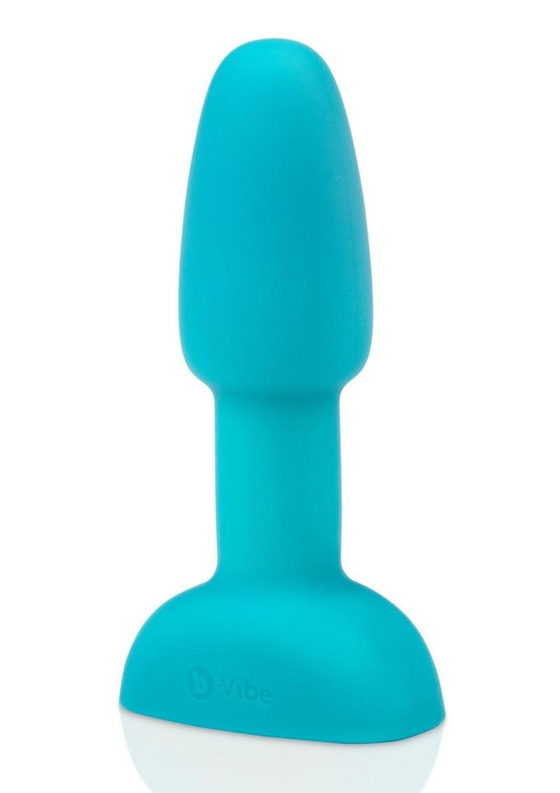 B-Vibe Rimming Petite Rechargeable Silicone Anal Plug with Remote Control