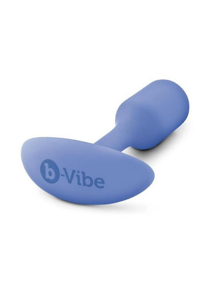 B-Vibe Snug Plug 1 Silicone Weighted Butt Plug - Purple/Violet