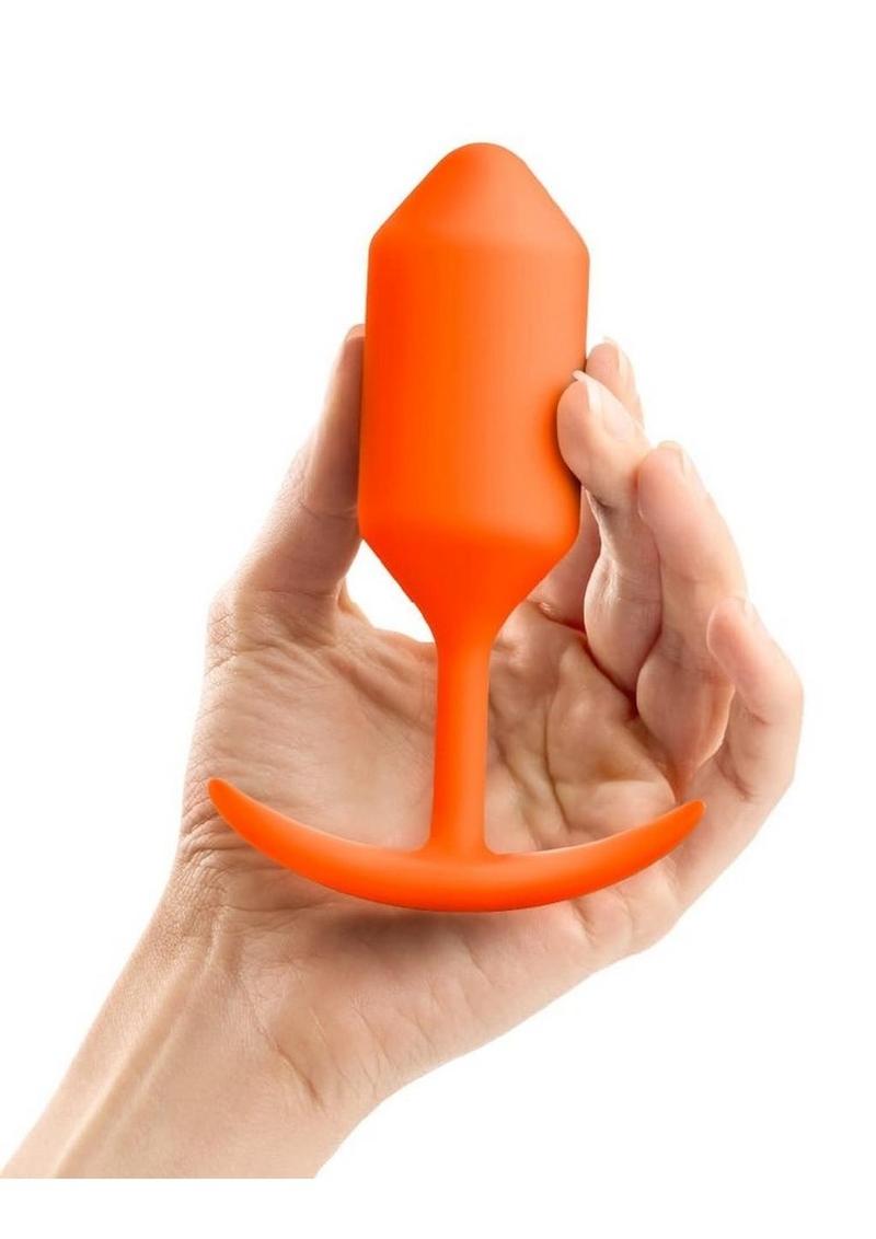 B-Vibe Snug Plug 3 Silicone Weighted Anal Plug