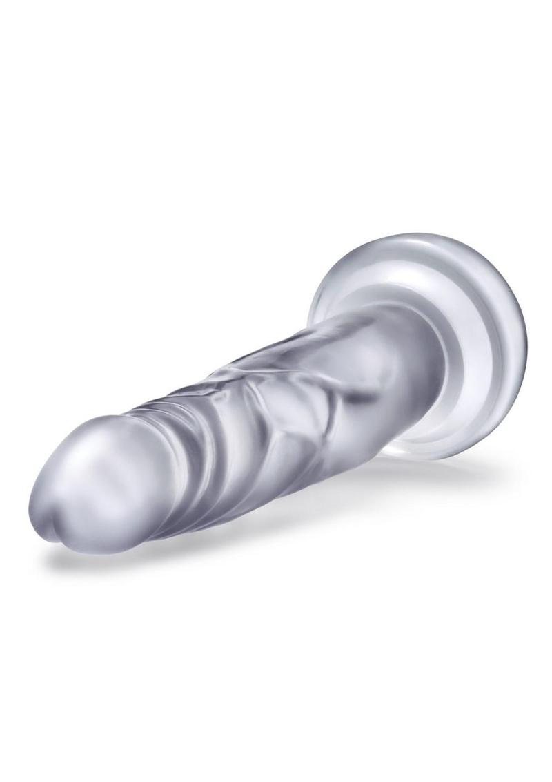 B Yours Diamond Crystal Dildo - Clear - 7.5in