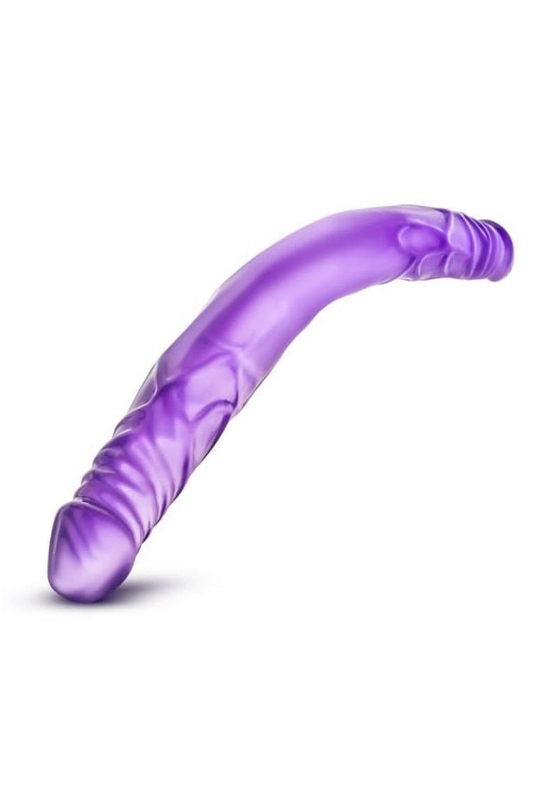 B Yours Double Dildo - Purple - 14in