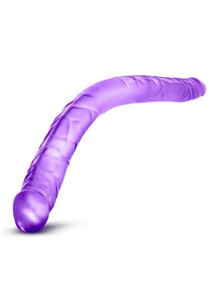 B Yours Double Dildo - Purple - 16in